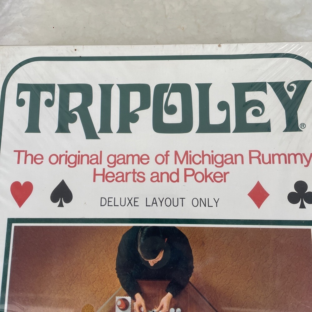 1969 Tripoley Deluxe Layout Only Edition by Cadaco Game Sealed!!! - Picture 3 of 14